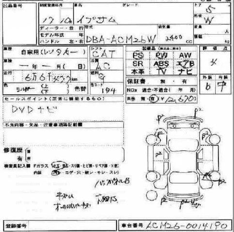 2005 Toyota Ipsum