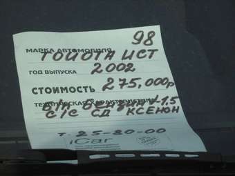2002 Toyota ist Pics