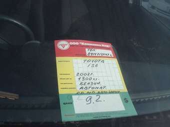 2002 Toyota ist Photos