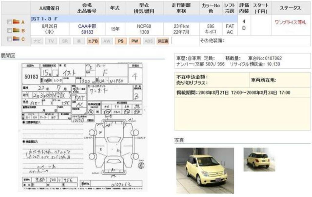 2003 Toyota ist