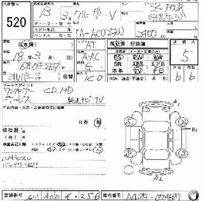 2001 Toyota Kluger V Images