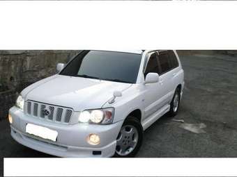 2001 Toyota Kluger V Pictures