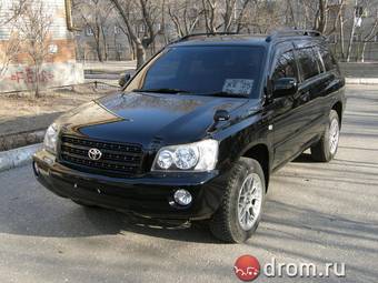 2002 Toyota Kluger V Pictures