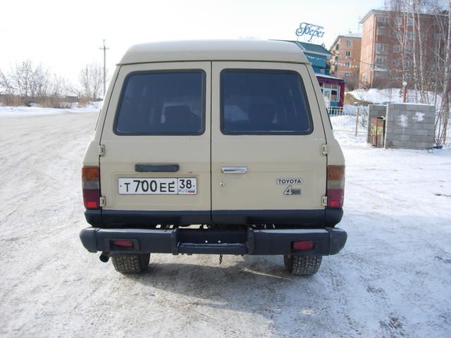 1989 Toyota Land Cruiser