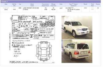 2004 Toyota Land Cruiser Cygnus Images