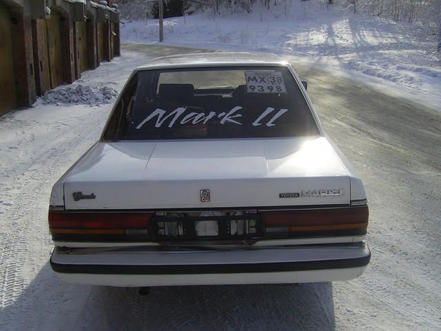 1988 Toyota Mark II