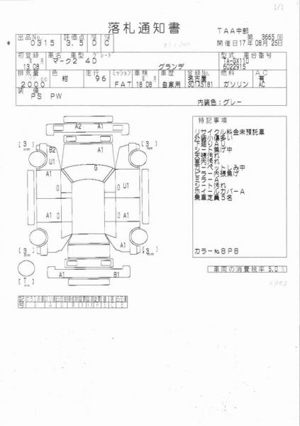 2001 Toyota Mark II Photos