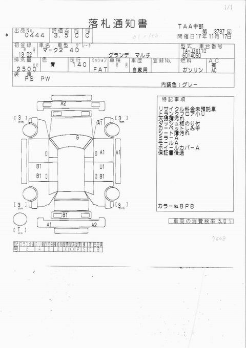 2001 Toyota Mark II Pictures