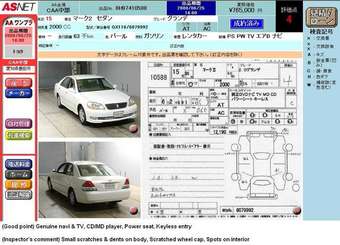 2003 Toyota Mark II Pictures