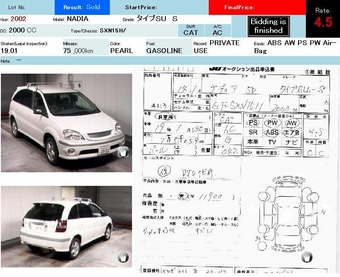 2002 Toyota Nadia