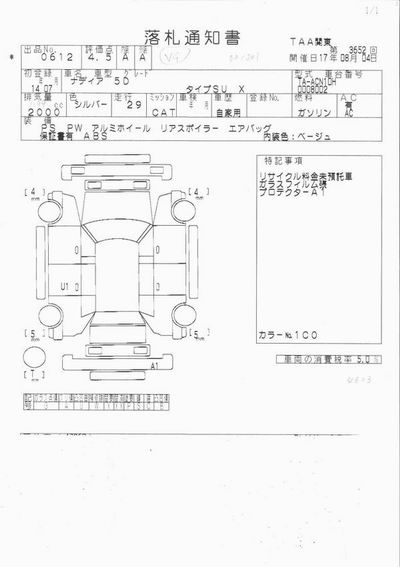 2002 Toyota Nadia Pics