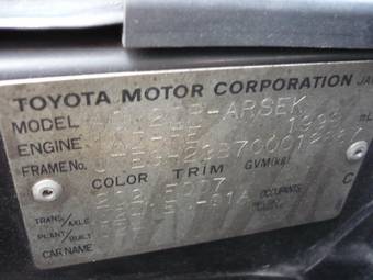 2004 Toyota Picnic For Sale