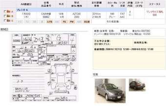 2002 Toyota Premio Photos