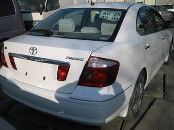 2002 Toyota Premio Photos