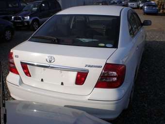2005 Toyota Premio Wallpapers