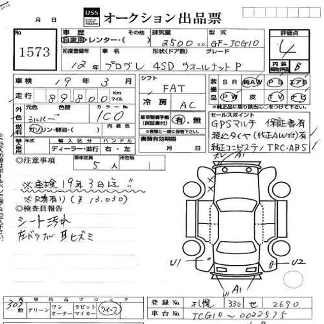 1999 Toyota Progres Photos