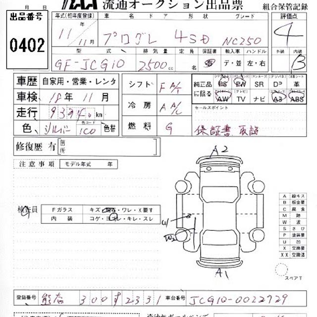 1999 Toyota Progres Pictures