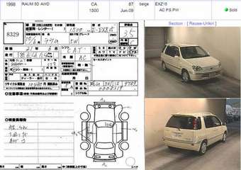 1998 Toyota Raum Photos