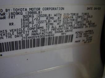 2003 Toyota RAV4 Pics