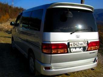 2001 Toyota Regius