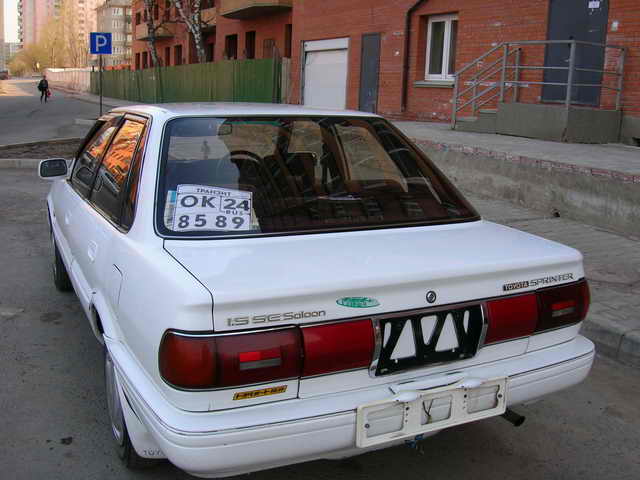 1990 Toyota Sprinter