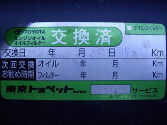 2003 Toyota Succeed Pictures