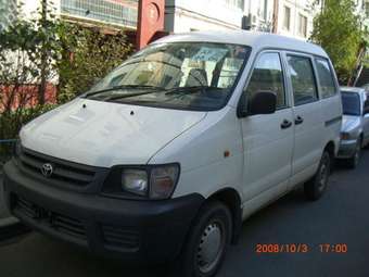 2002 Toyota Town Ace Van Pics