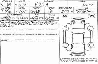 1998 Toyota Vista