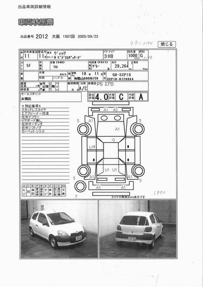 1999 Toyota Vitz Photos
