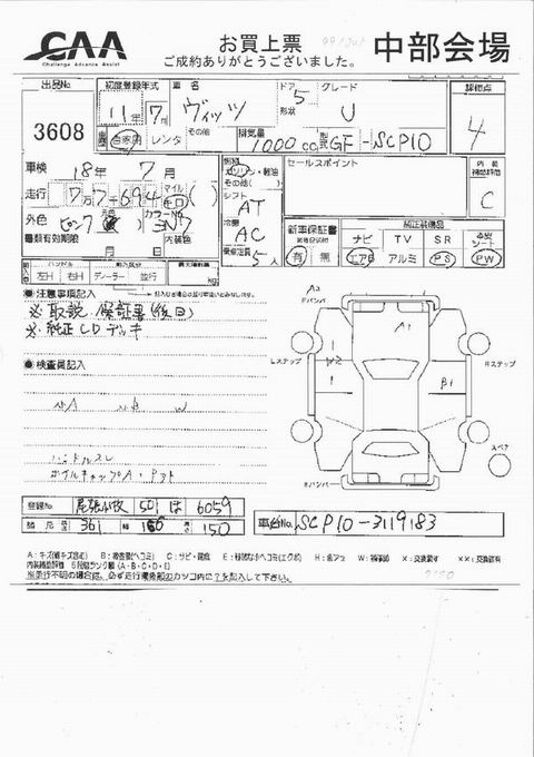 1999 Toyota Vitz Photos