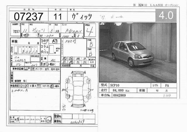 1999 Toyota Vitz Wallpapers