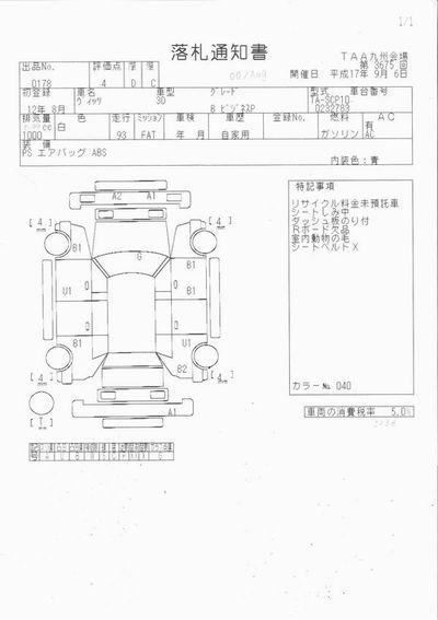 2000 Toyota Vitz Pictures