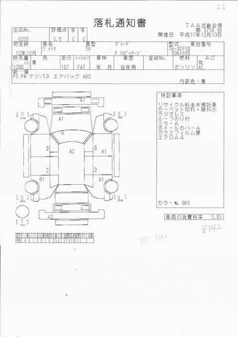 2000 Toyota Vitz Images