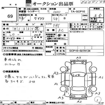 2001 Vitz