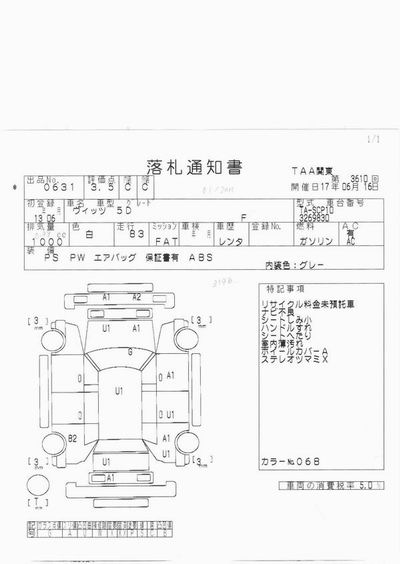 2001 Toyota Vitz Photos