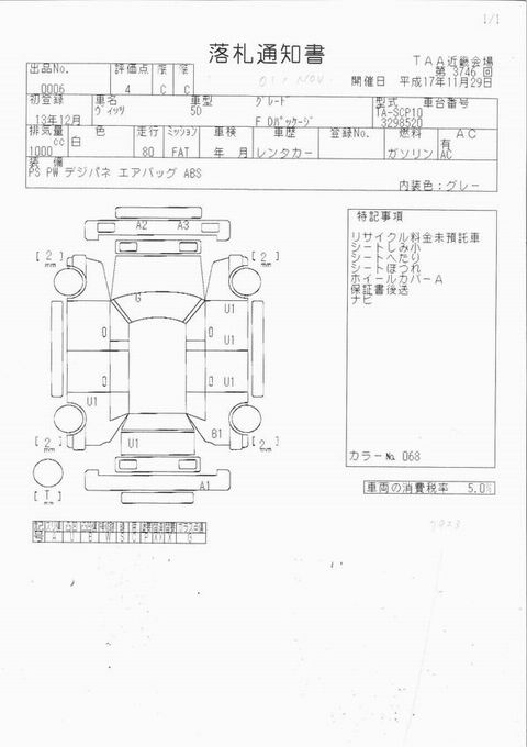 2001 Toyota Vitz Images