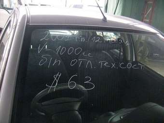 2001 Toyota Vitz For Sale