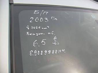 2003 Toyota Vitz Pictures