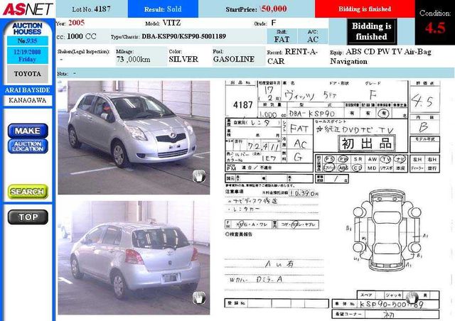 2005 Toyota Vitz