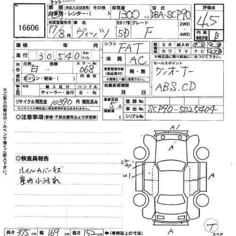 2005 Toyota Vitz