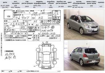 2005 Toyota Vitz For Sale