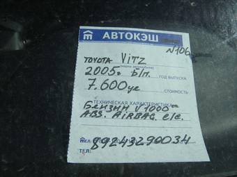 2005 Toyota Vitz Wallpapers