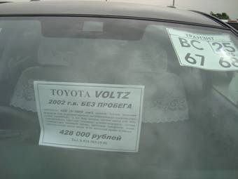 2002 Toyota Voltz Pictures