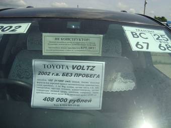 2002 Toyota Voltz Pictures