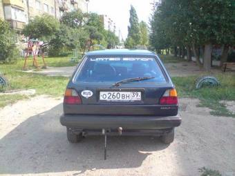 1986 Volkswagen Golf Pictures