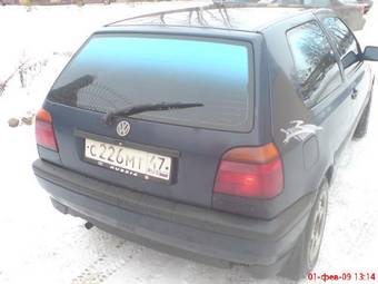 1993 Volkswagen Golf Pictures