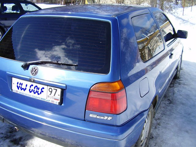 1996 Volkswagen GOLF 3