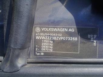 1997 Volkswagen Passat Pics