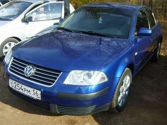 2001 Volkswagen Passat Pictures