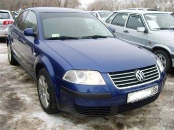 2001 Volkswagen Passat Pictures